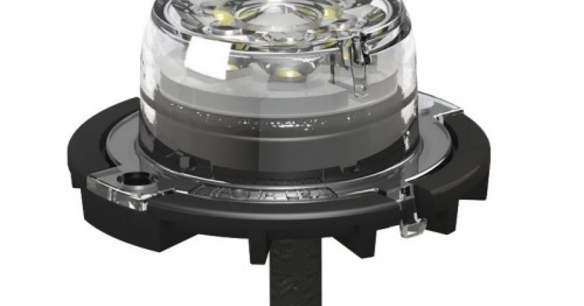 Whelen®Vertex™ Flat Super-LED, 12V, Gul. ECE65 | Ferno Norden Denmark